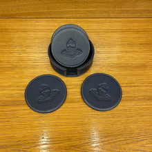 Load image into Gallery viewer, AK Leather Coaster Set
