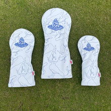 Load image into Gallery viewer, AM&amp;E Leather Run Stitch Headcover
